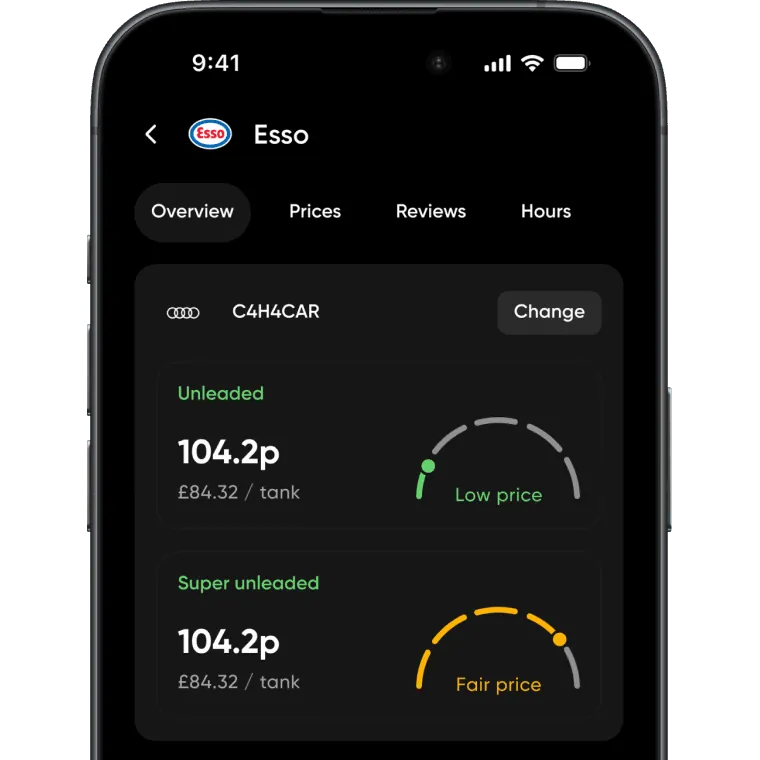 Fuel prices at your fingertips