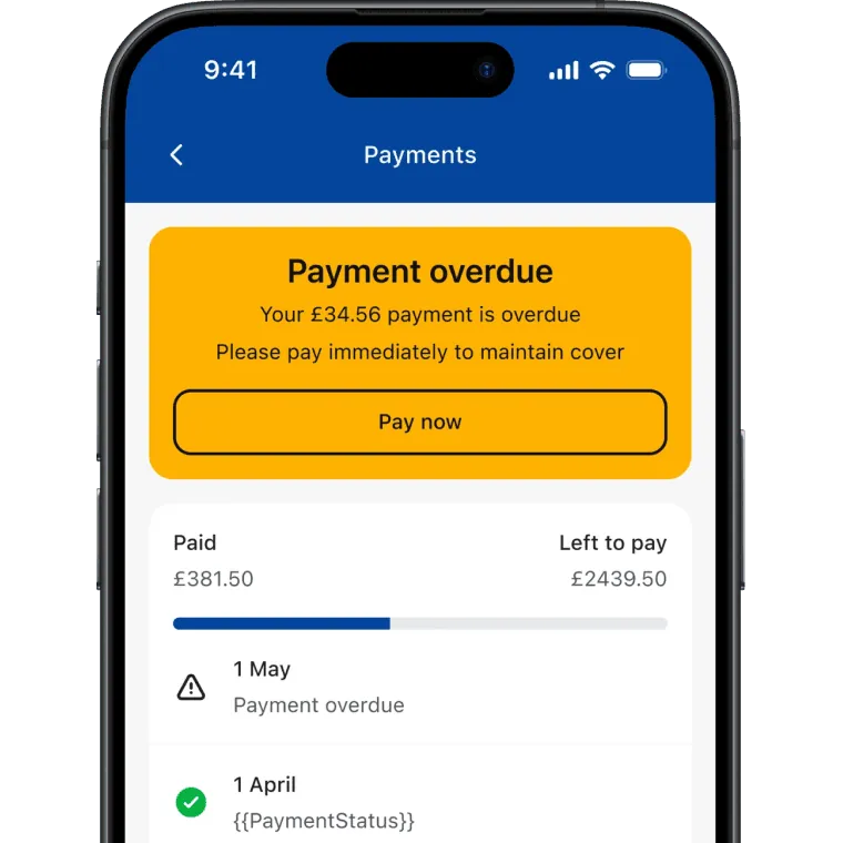 Manage payments